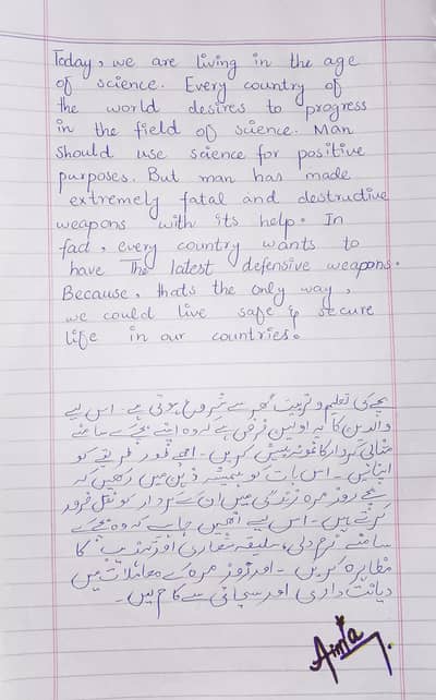 Professional Handwritten Assignment Writing Services