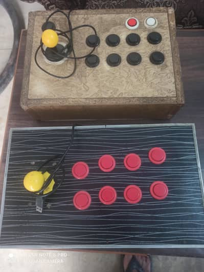 ps4 controller's converted into arcade sticks