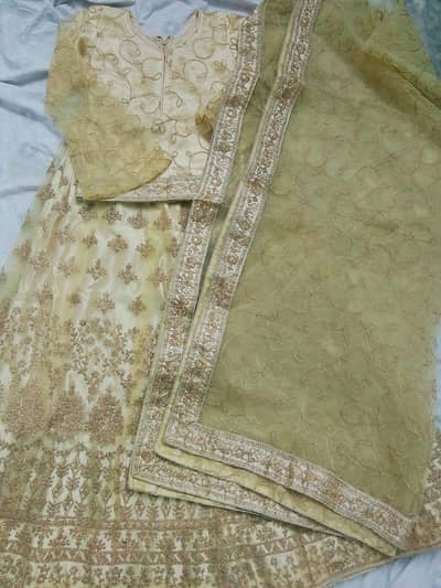 Fancy Embroidered 3-Piece Dress