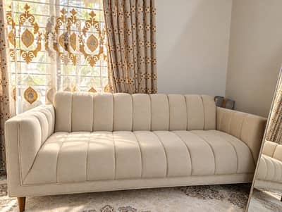 Luxury Sober Looking Sofa