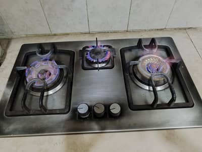 3 burner stove