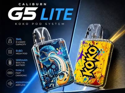 Uwell Caliburn G5 Lite Graffiti Edition KOKO  And SLIM