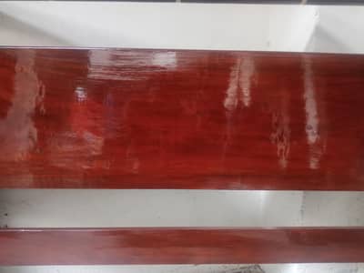 Pure Sheesham Wood Single Bed | Elegant Polish | Classic Design