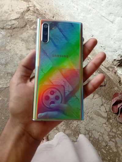 Samsung Mobile Note 10 5g pta approved condition 10/9