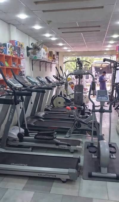 multi station home gym manual treadmill auto exercise machine runner