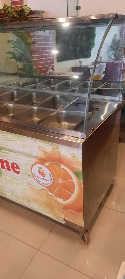 Stainless Steel Salad/Display Counter for Sale