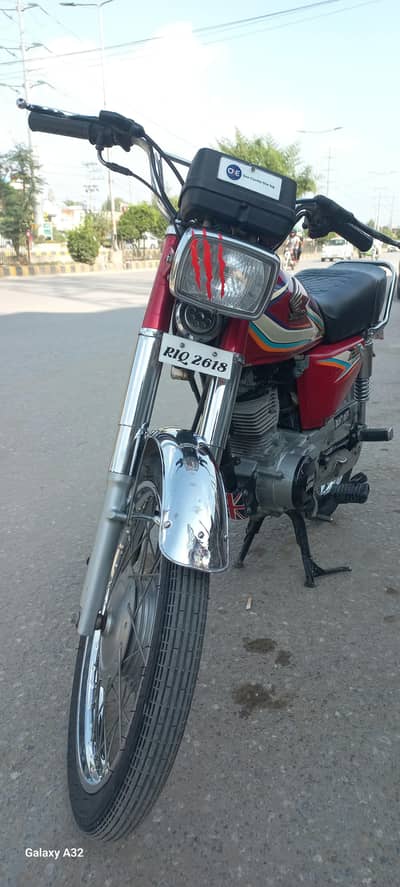 HONDA CG-125 2016 MODEL RED