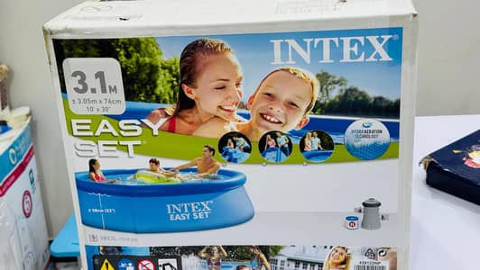 Intex easy set pool set