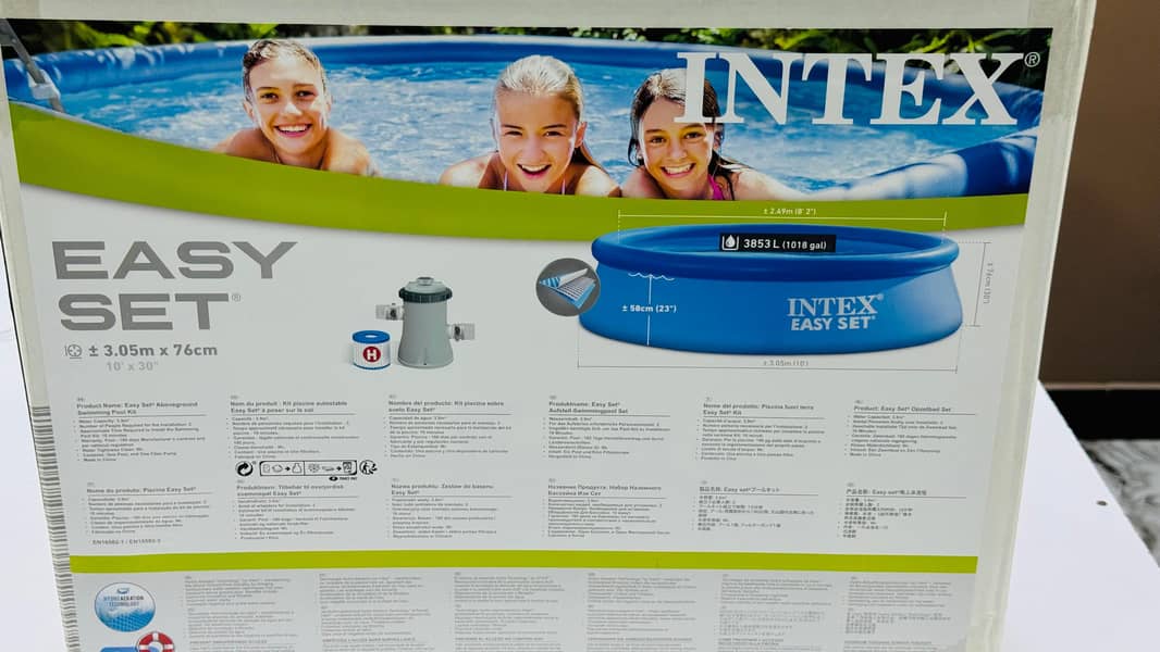 Intex easy set pool set 5