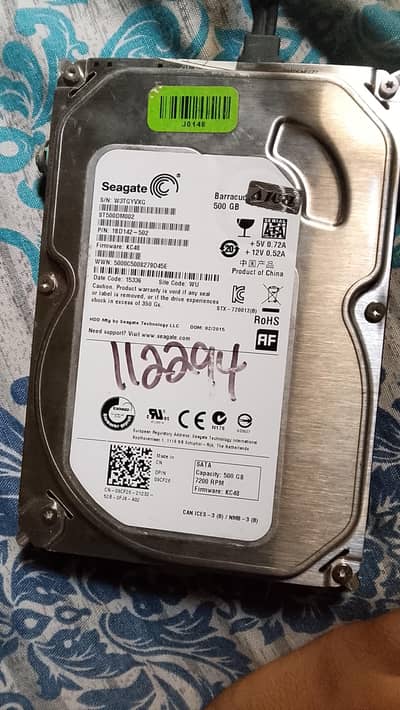 Seagate 500 gb hdd