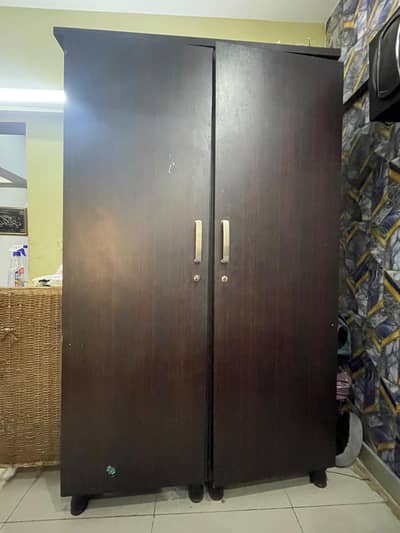 Two doors cupboard/wardrobe