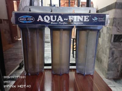 water filter with new 3 cartridge very cheap price