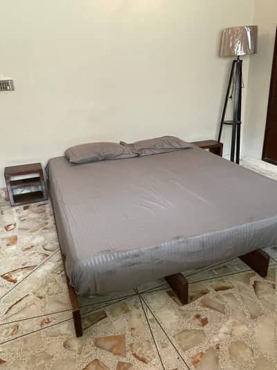 Modern Low Heighted Bed / Custom Made with Mattress