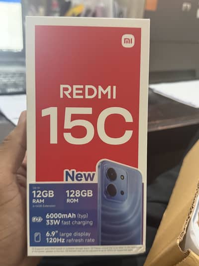 Xiaomi Redmi 15C box pack brand new