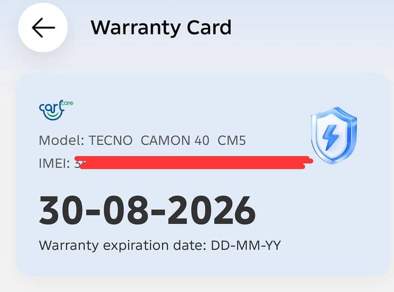 Tecno CAMON 40 5
