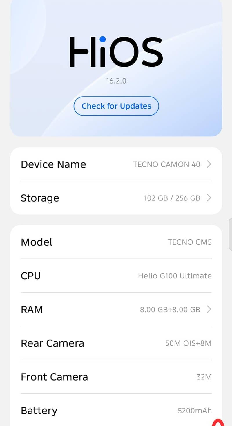 Tecno CAMON 40 6