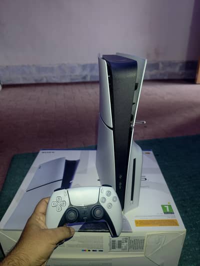 Brand new ps5 just box open. slity use