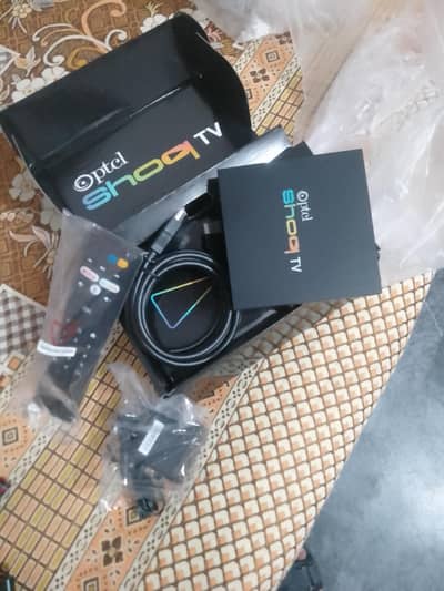android box ptcl shoq box Full unlocked ha