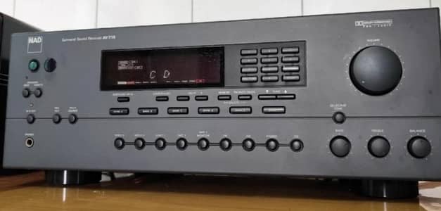NAD amplifier pro logic 7.1 220 volt total working made in Malaysia