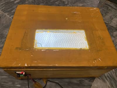 Manual or semi automatic Egg Incubator 70 eggs vla