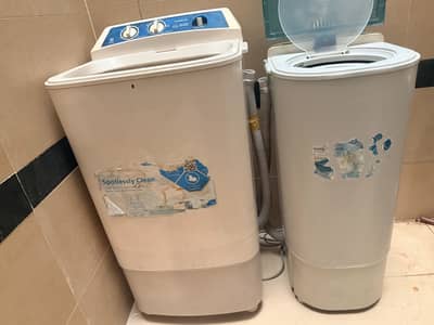 Haier Washing Machine and Dryer - Home use