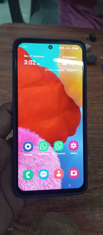Samsung Mobile A51 available