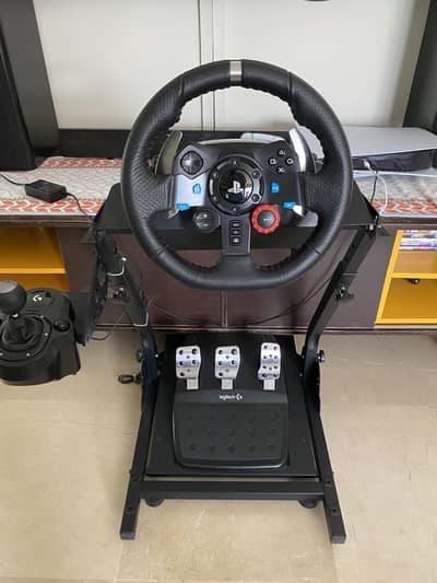 Logitech G29 + Shifter and stand for sale (stand can sell seperate)