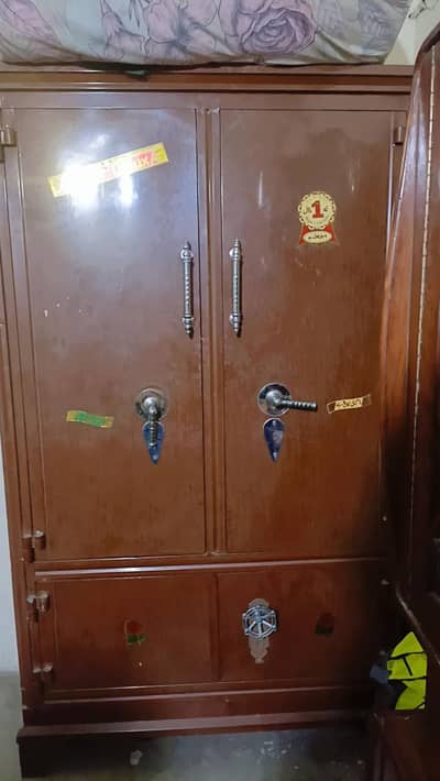 iron safe almari | Safe almirah| 2 door wardrobe | 2 door almari
