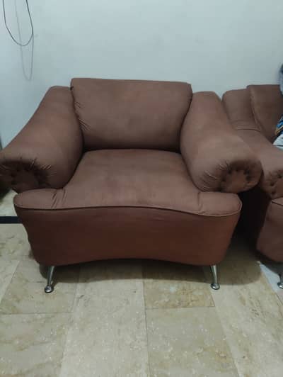2 single sofas with 2 seater couch