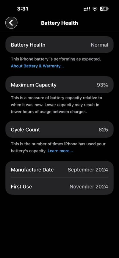 16 pro max 256gb