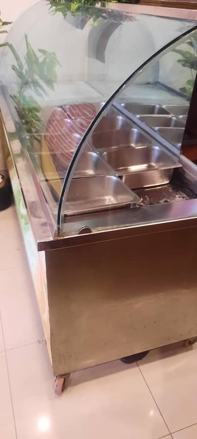 Stainless Steel Chiller/Salad Counter for Sale