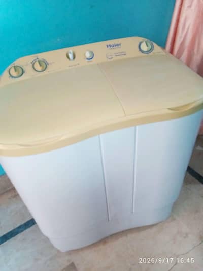 Haier washing machine twin tub model number HWM 80-AS