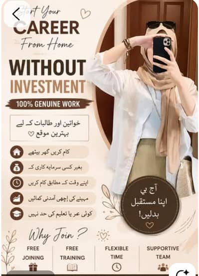 Online Work available without investment