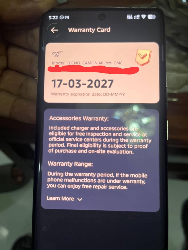 Tecno CAMON 40 Pro 9