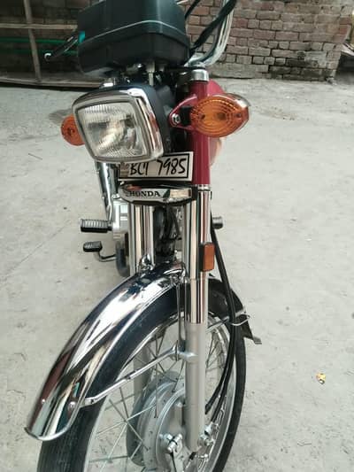 Honda cg brand new condition