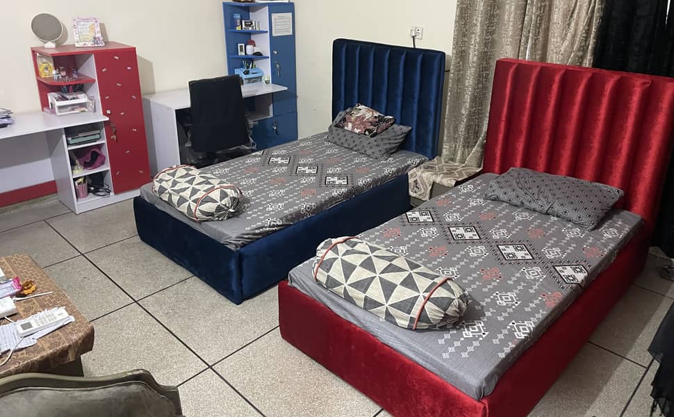 Two single beds 4