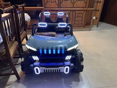 4x4 Kids Jeep Big Size with Shocks