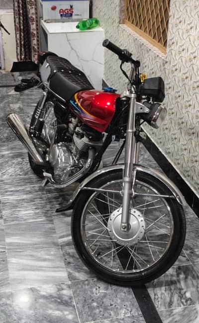 Honda 125cc bike urgent for sale 03278130349