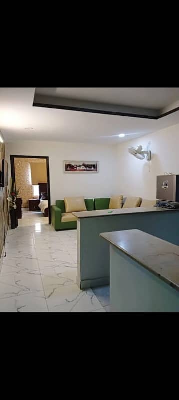 Per Day One Bed Fully Furnished Apartment Available in Islamabad