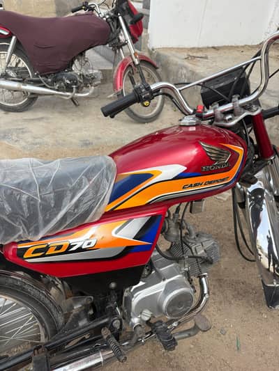 Honda 70 2025 urgent sell all ok no any fault