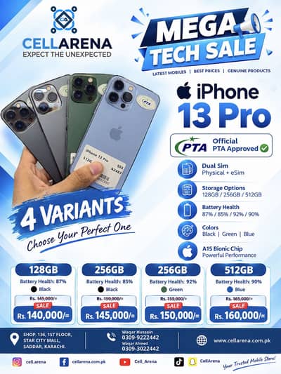 APPLE IPHONE 13 PRO - CELLARENA