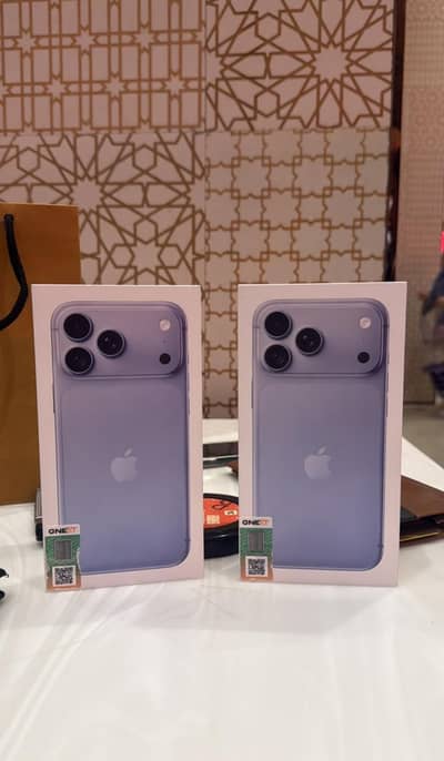 Apple iphone 18 pro max 256gb,512gb official PTA Approved available