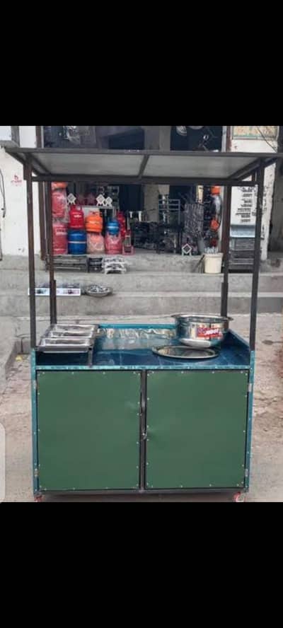 fries and Samosa counter