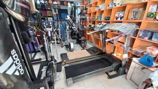 multi station home gym manual treadmill auto exercise machine runner