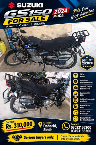 Suzuki GS150 Model 2024