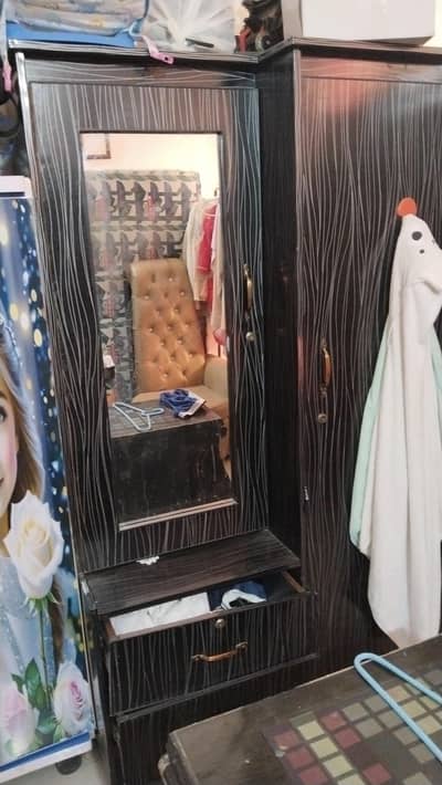 Used Wooden Wardrobe Large size