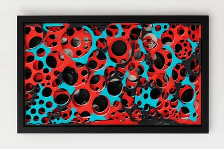 Abstract Wall hanging panel