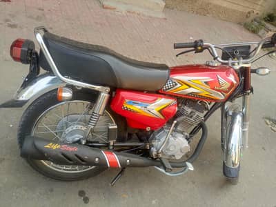 honda 125 modal 2025  new condition home use