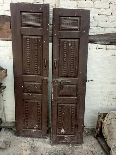 3 Vintage Wooden Doors for Sale