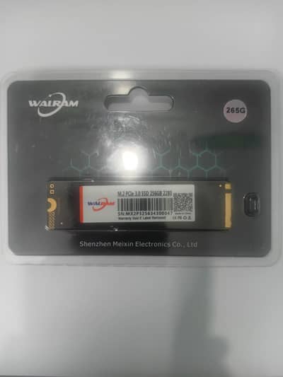WALRAM nvmi 256gb storage | for laptop and desktops | New Condition